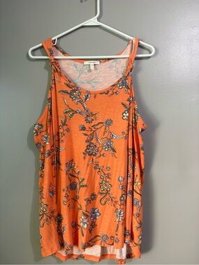 Maurice’s Floral Knot Strap Tank Top